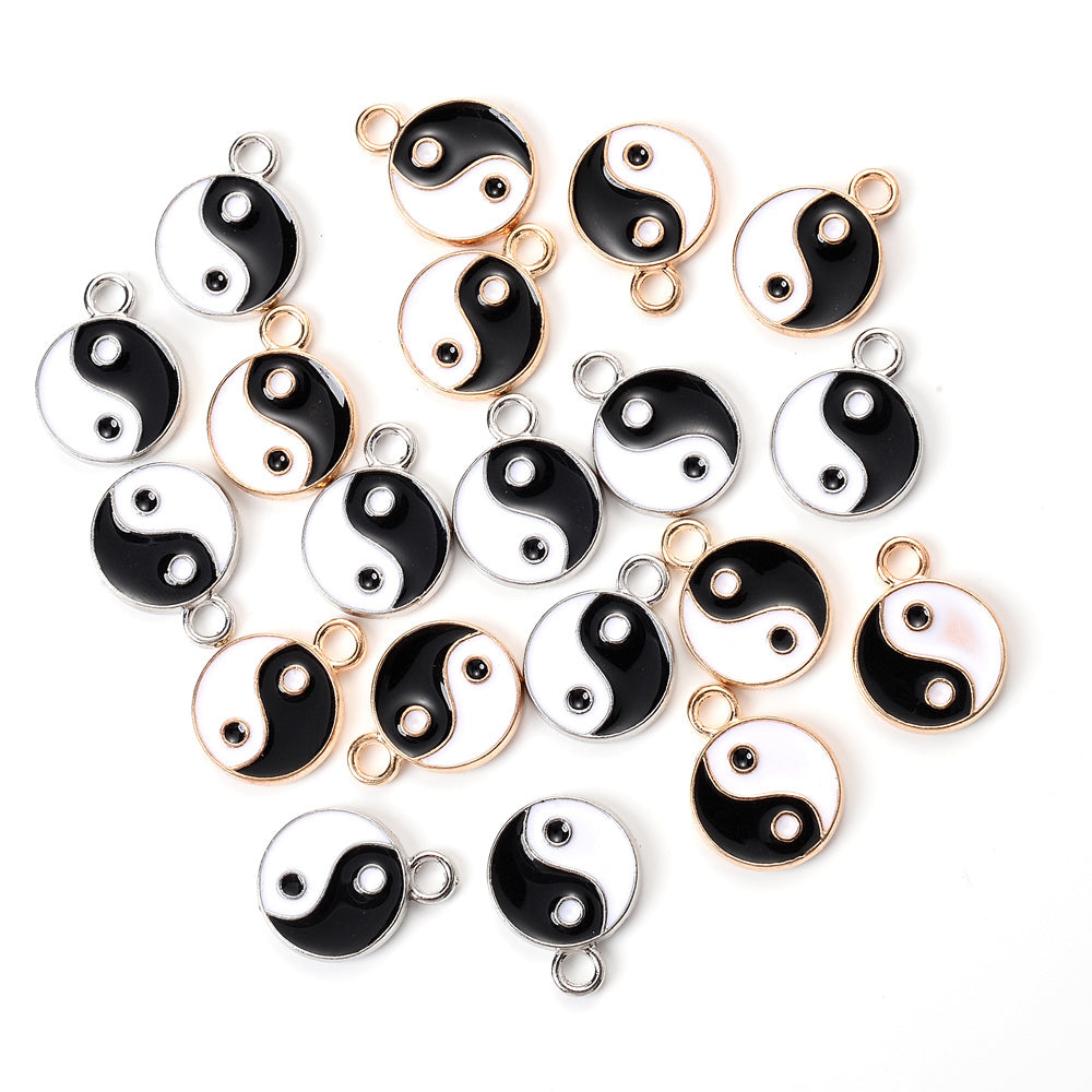 Yin Yang Alloy Pendants