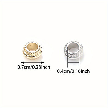 Large Hole Gear Plastic Beads