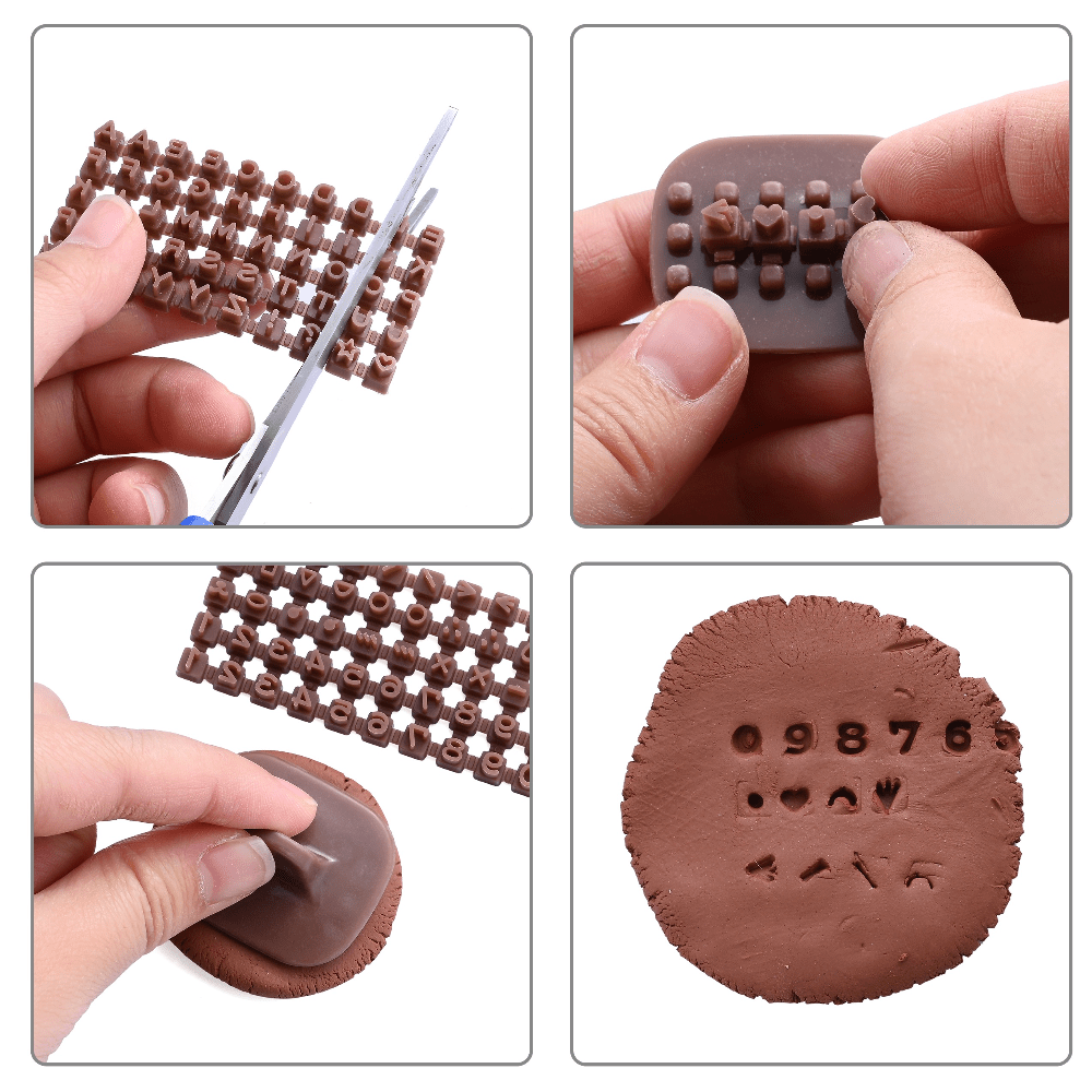 Alphabet Number Stamp Set