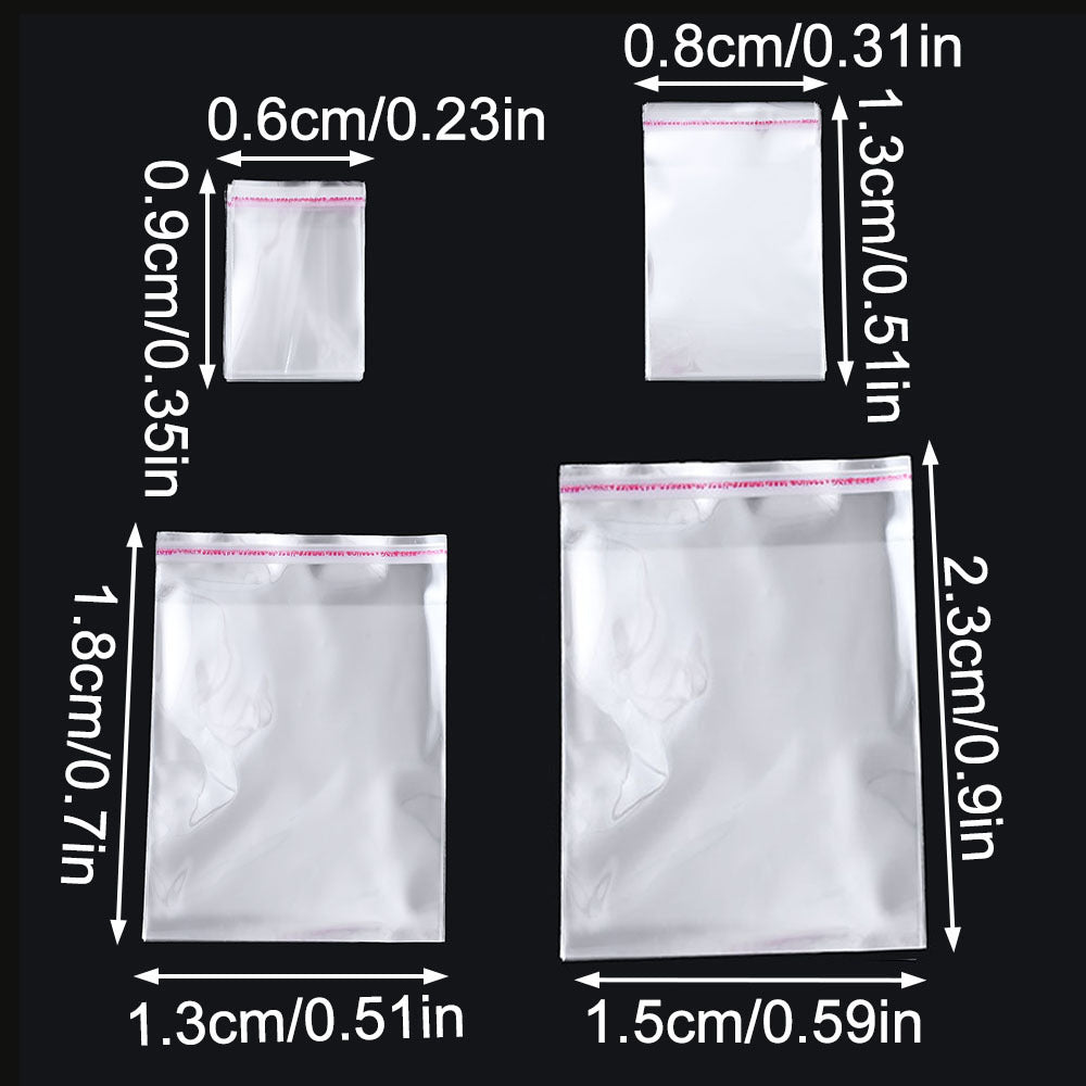 Transparent OPP Jewelry Storage Bags