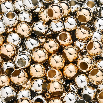 Large Hole CCB Spacer Beads