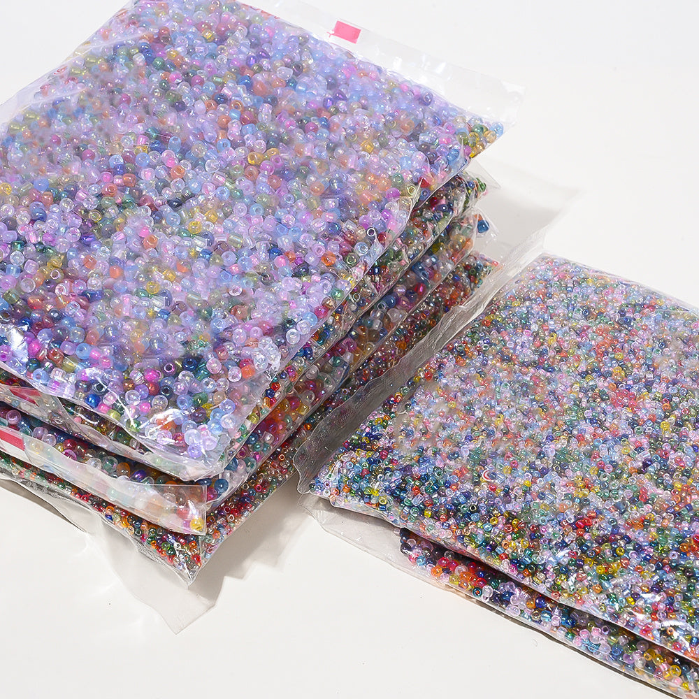 Mixed Color 2/3/4 mm Glass Seed Beads