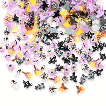 Halloween Resin Patch Beads