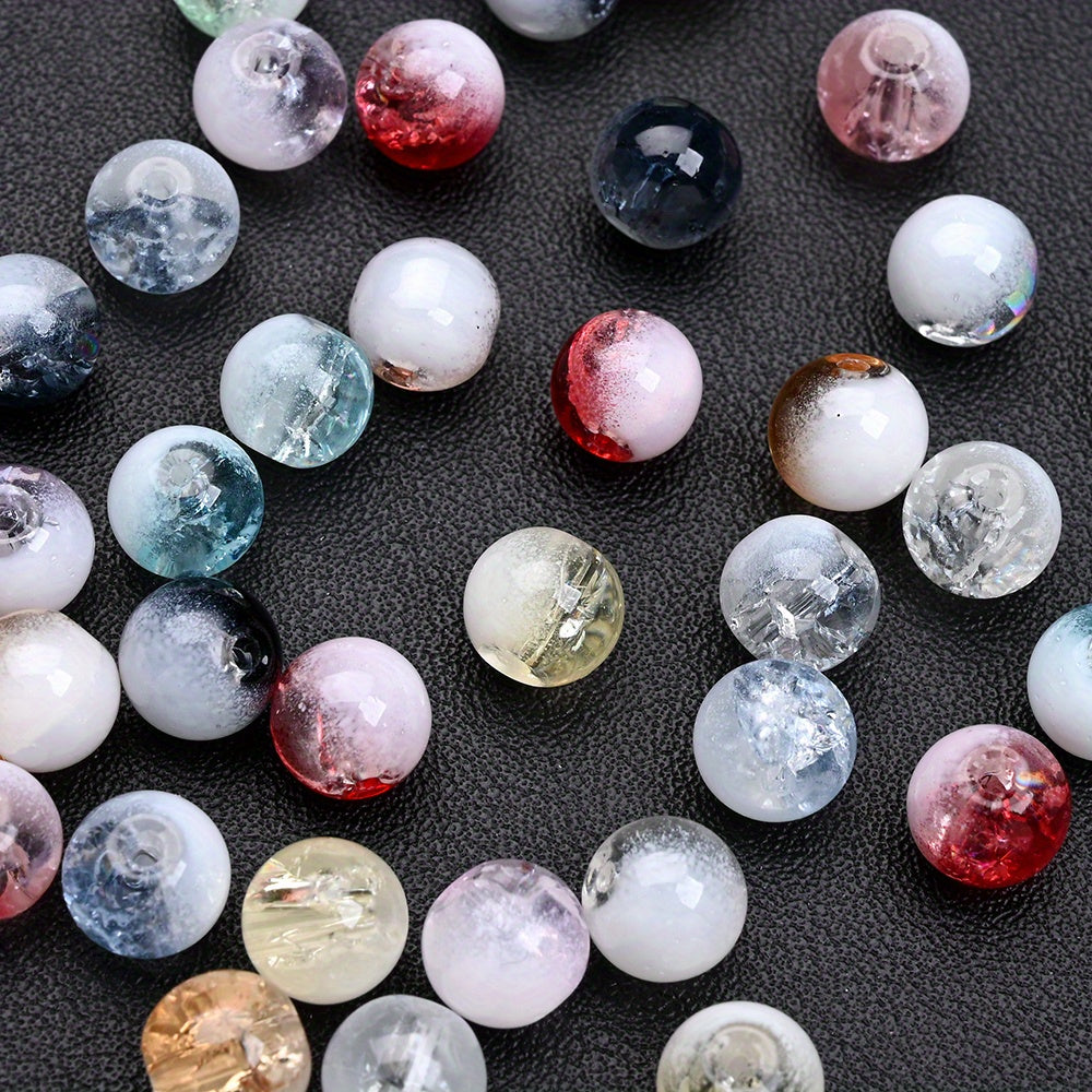 Milk Cap Glass Beads