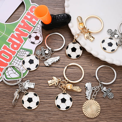 2026 Soccer Fan Enamel Keychain