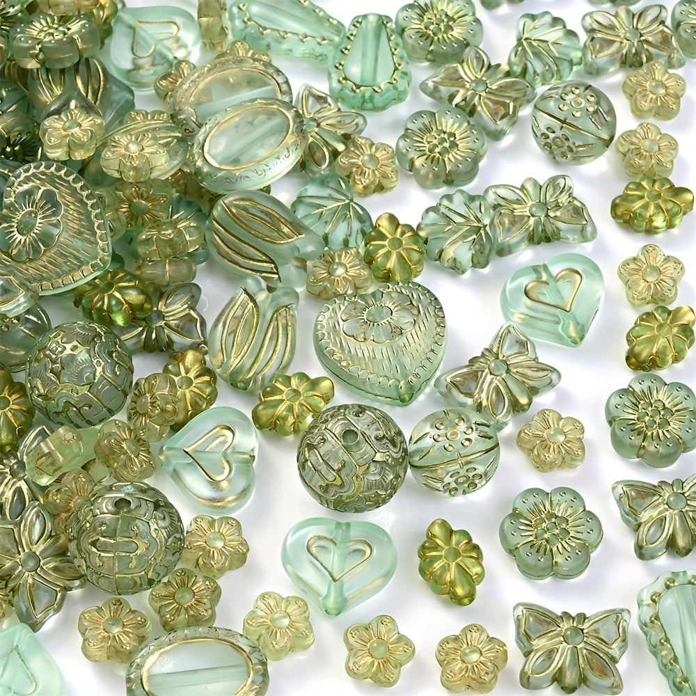 Retro Acrylic Beads Mix