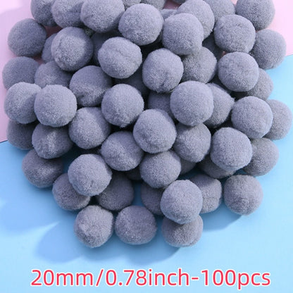 Rainbow Pom Pom Balls