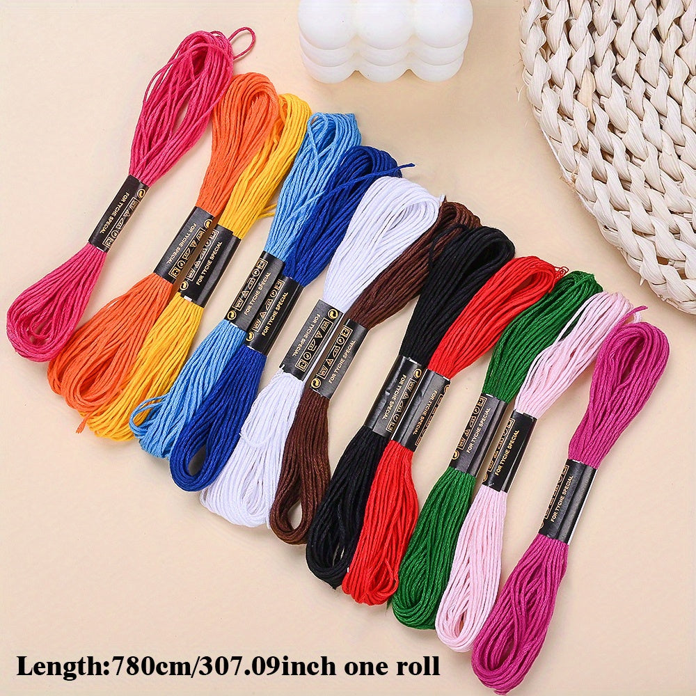Multicolor Embroidery Floss Thread Set