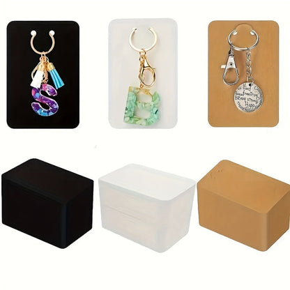 80-Piece Keychain Display & Packaging Set