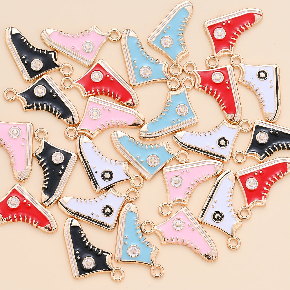 Canvas Shoe Alloy Charms