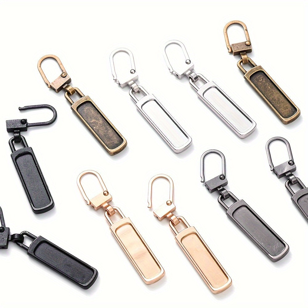Removable Alloy Zipper Pull Set
