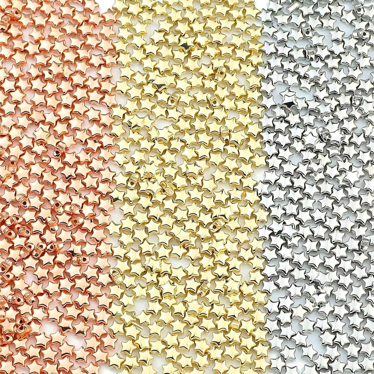 Golden Star CCB Beads
