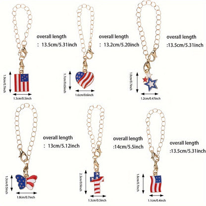 1SET Mixed Shape Pendant Chain Set