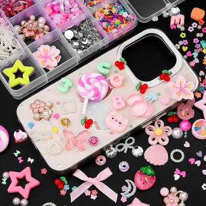 Pink Series Resin Patch Decorative Craft Set