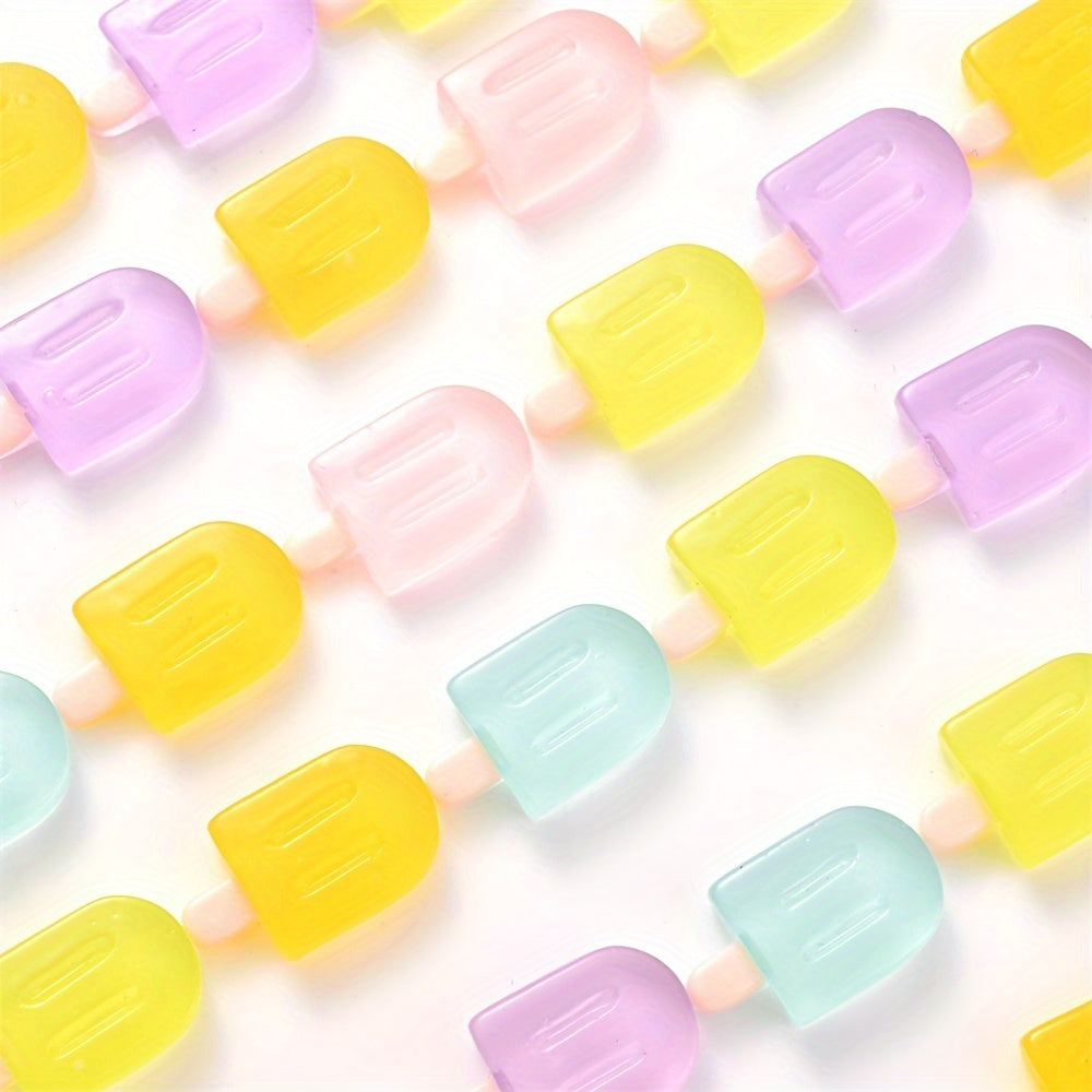 Luminous Popsicle Resin Beads