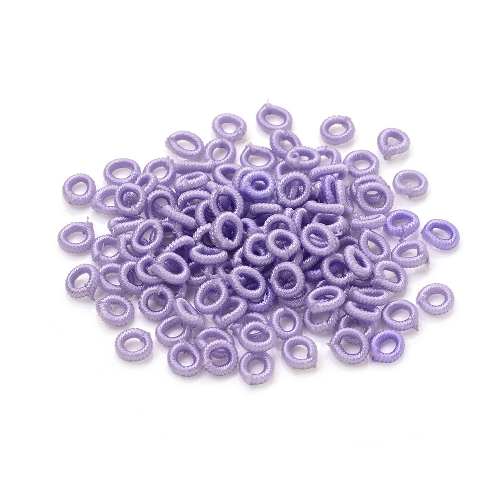 6 mm Polyester Pineapple Knot Coil Beads