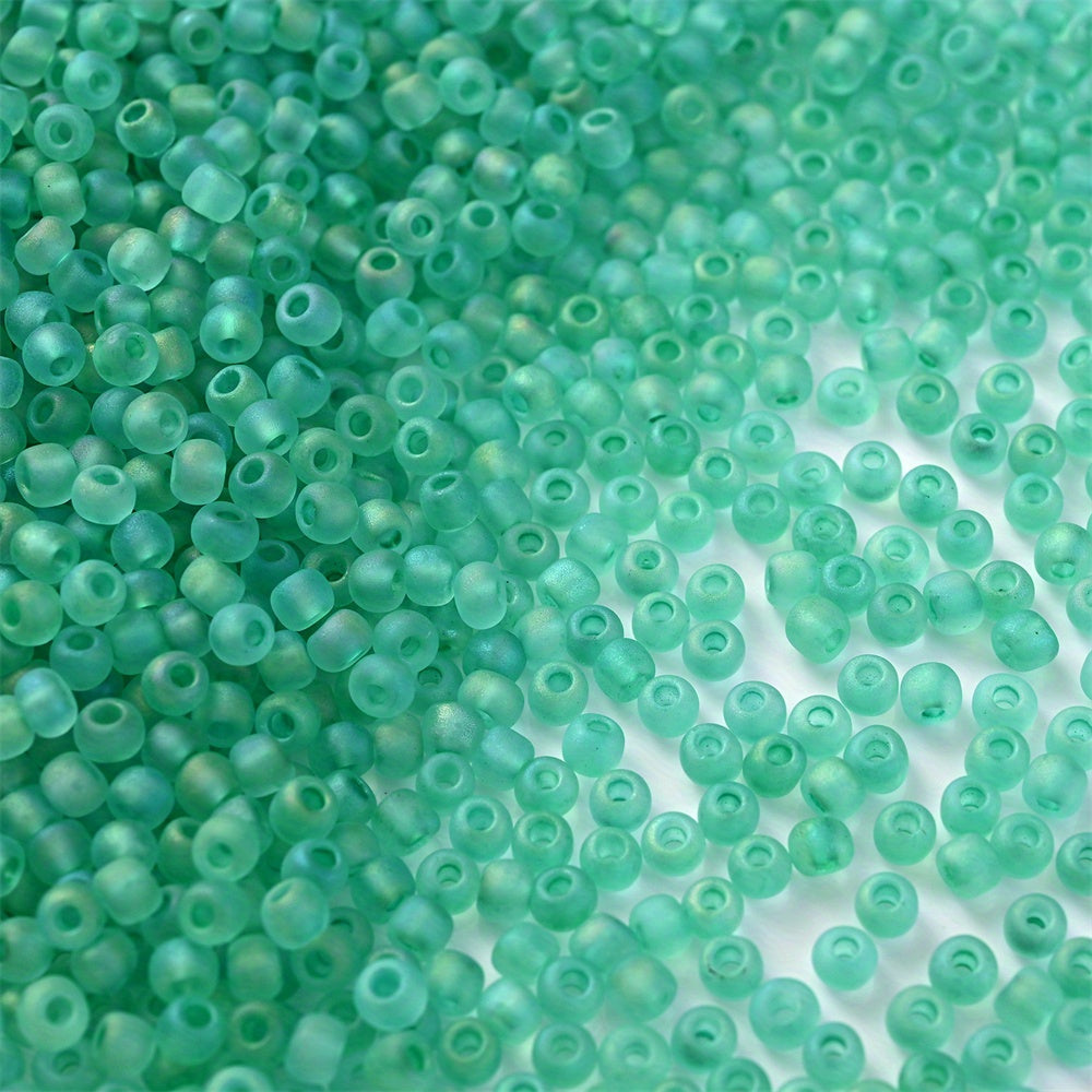 Colorful Frosted Seed Beads