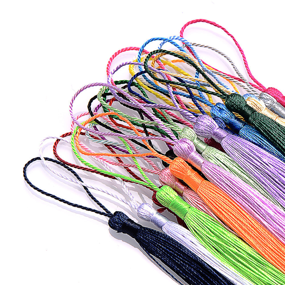 Vibrant Long Tassel Set