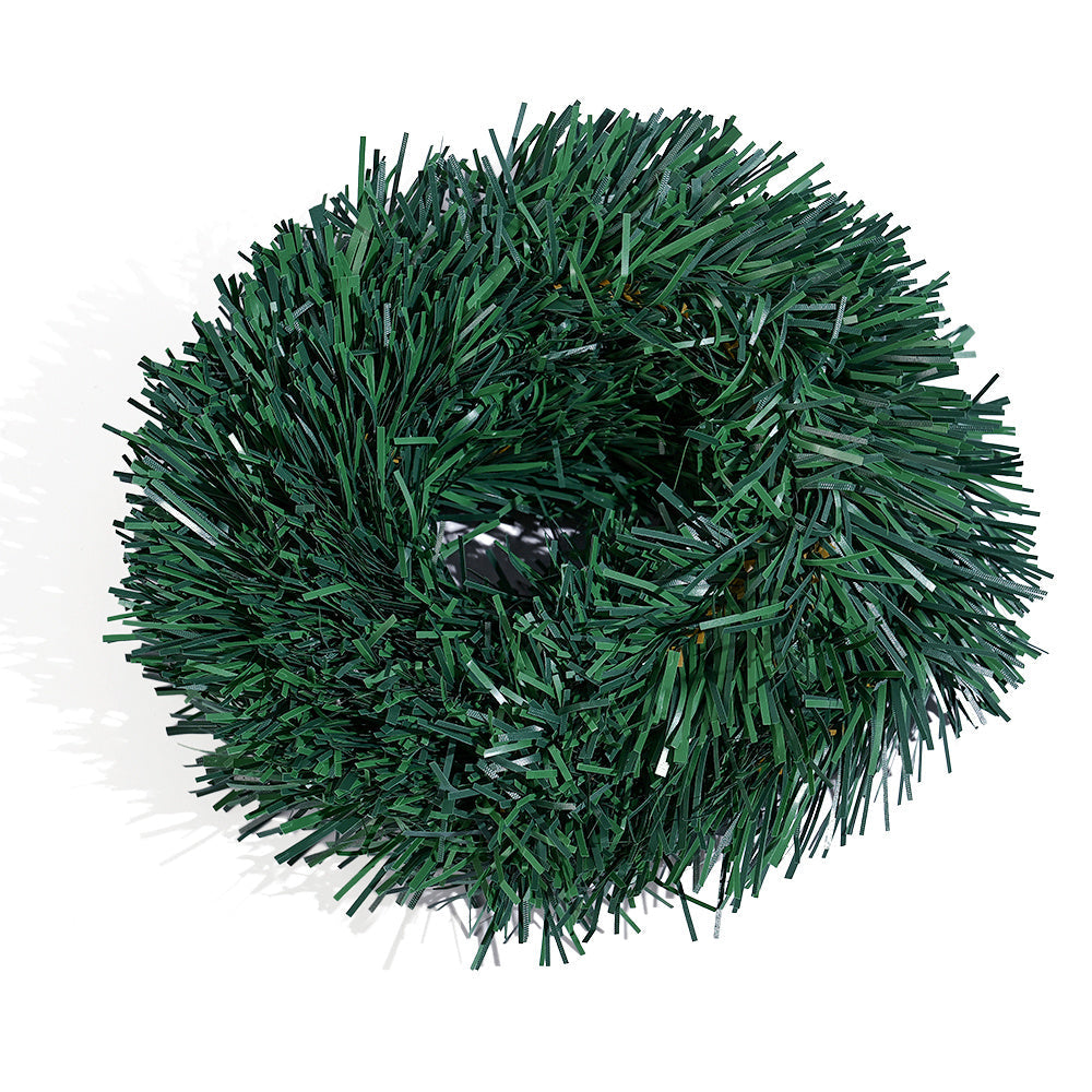 Green Artificial Christmas Grass Rattan