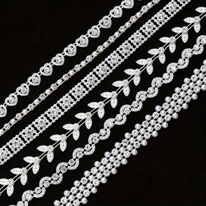 Pearlescent Love Leaf Acrylic Bead Chain