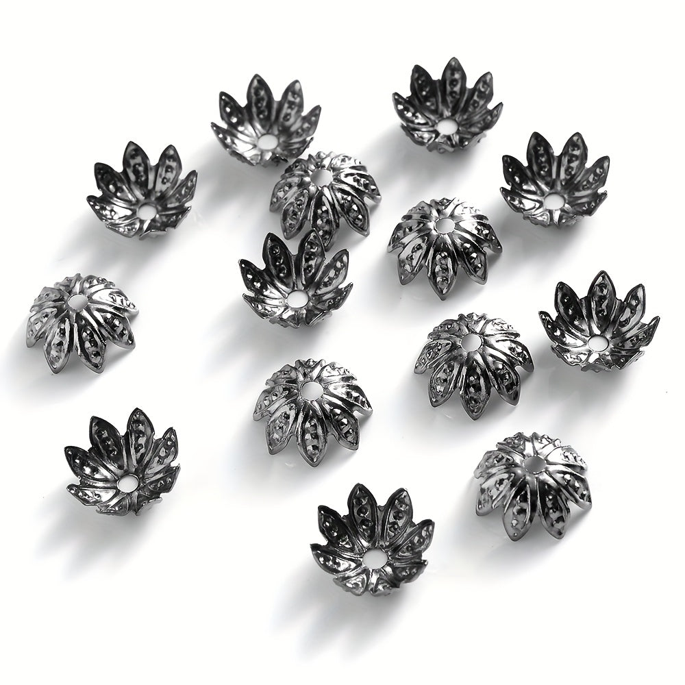 Lotus Metal Bead Caps