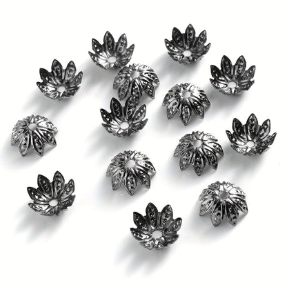 Lotus Metal Bead Caps