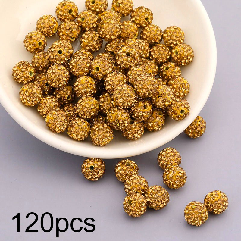 Rhinestone Spacer Beads Set