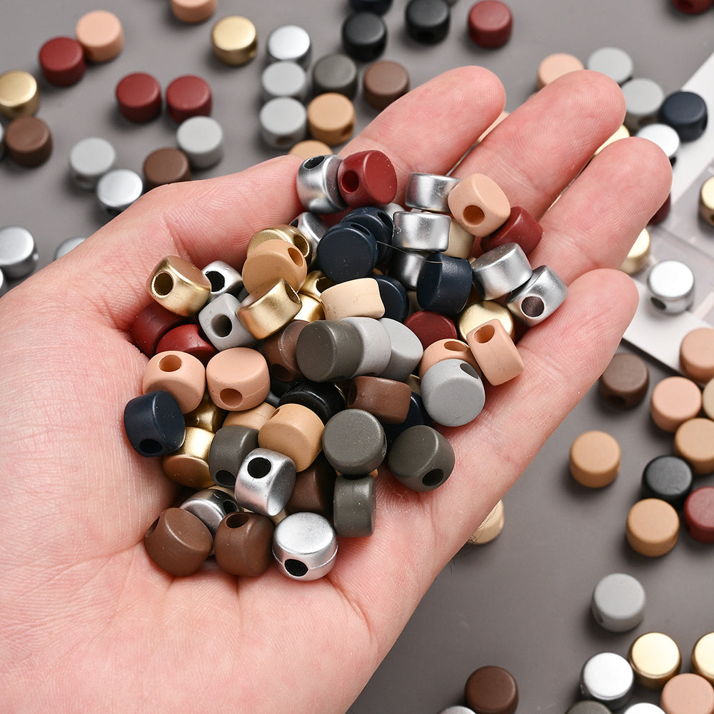 Morandi Color Acrylic Beads
