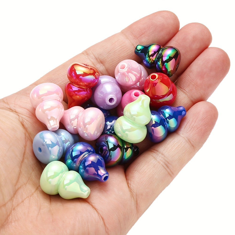 AB Color Gourd Acrylic Beads