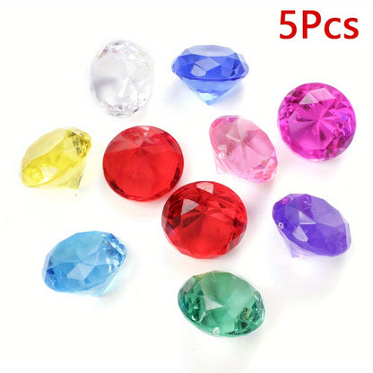 Shiny Acrylic Diamond Beads