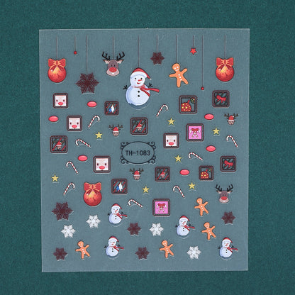 Christmas Nail Art Stickers