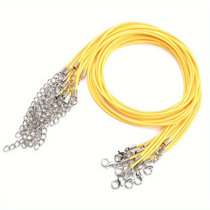 Waxed Leather Necklace Cord