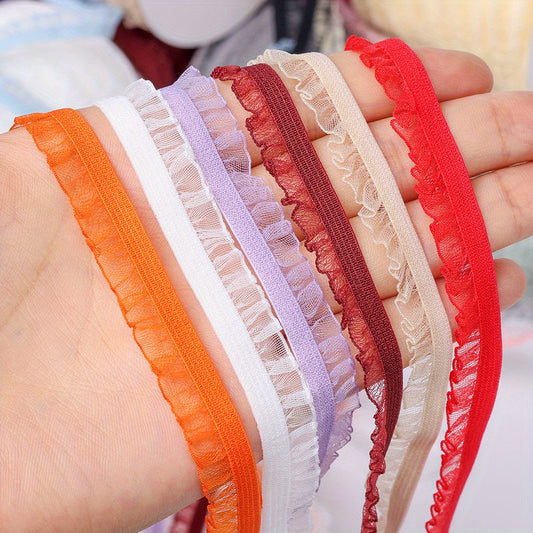 Elastic Lace Ribbon Trim