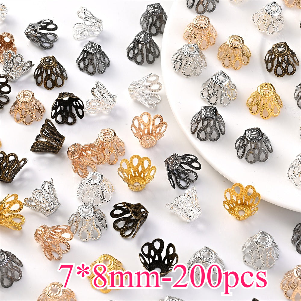Wine Glass Bead Caps