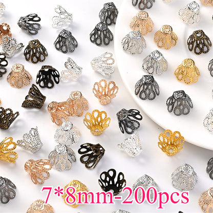 Wine Glass Bead Caps