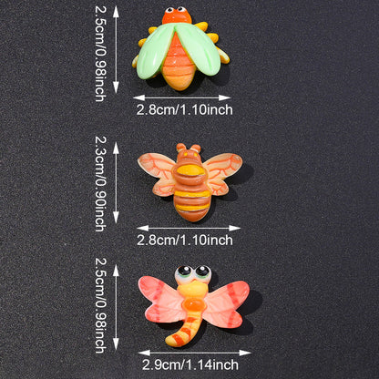 Cartoon Resin Insect Charms