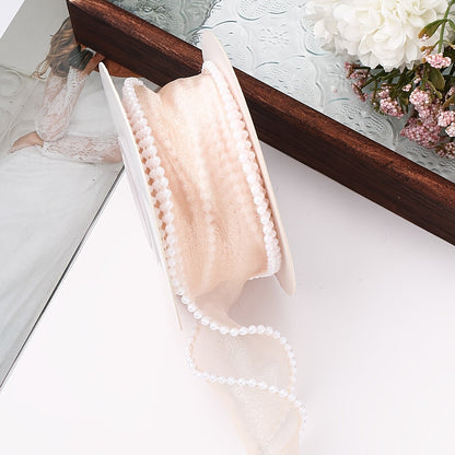 4 cm Fishtail Fabric Ribbon, 4.5 m