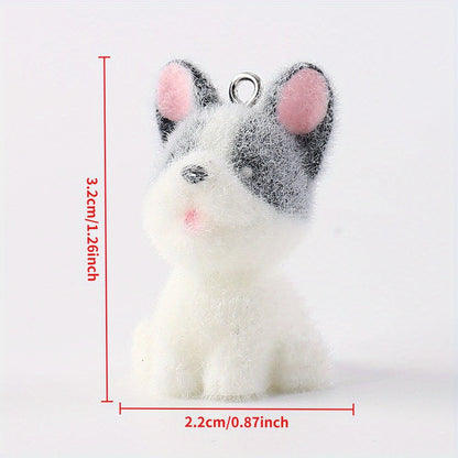 Resin Puppy Pendants