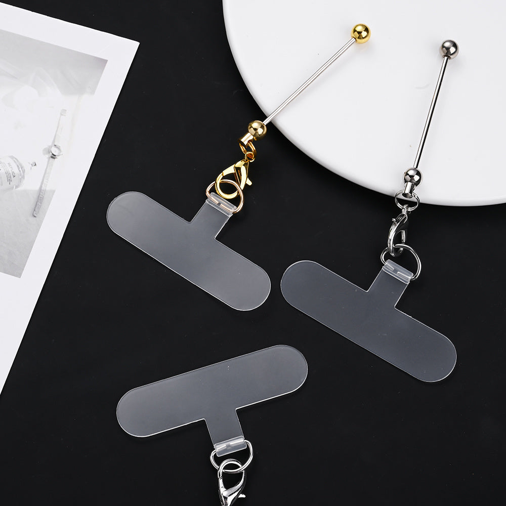Golden & Silvery Blank Phone Chain Set