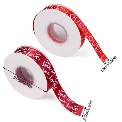 Love Heart Grosgrain Ribbon