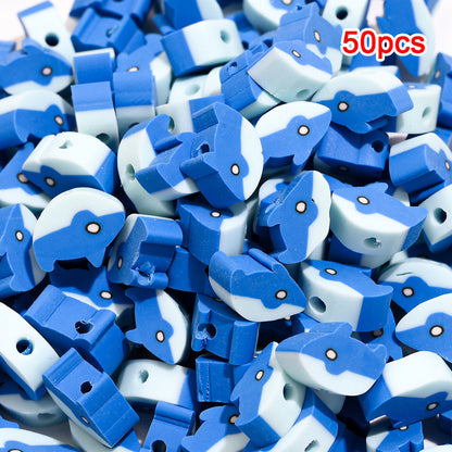 Shark Polymer Clay Beads