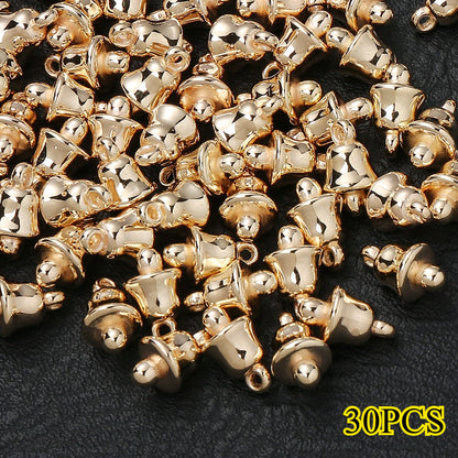 Gold & Silver CCB Plastic Pendants