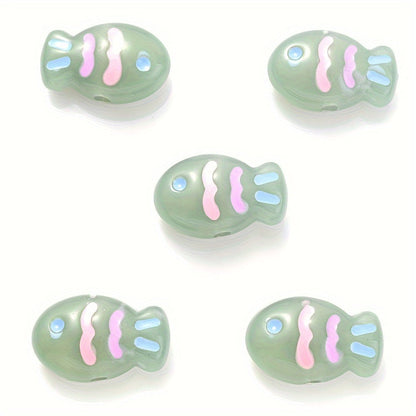 Luminous Fish Acrylic Beads