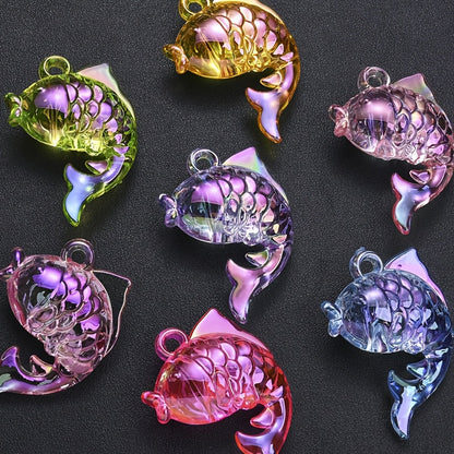 Ocean Animal Acrylic Pendant Set