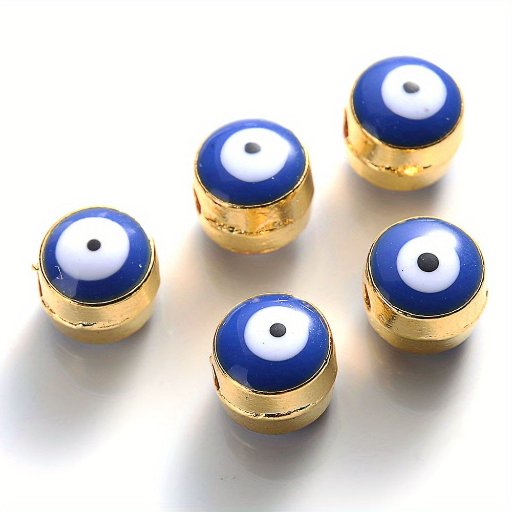 Devil's Eye Alloy Spacer Beads