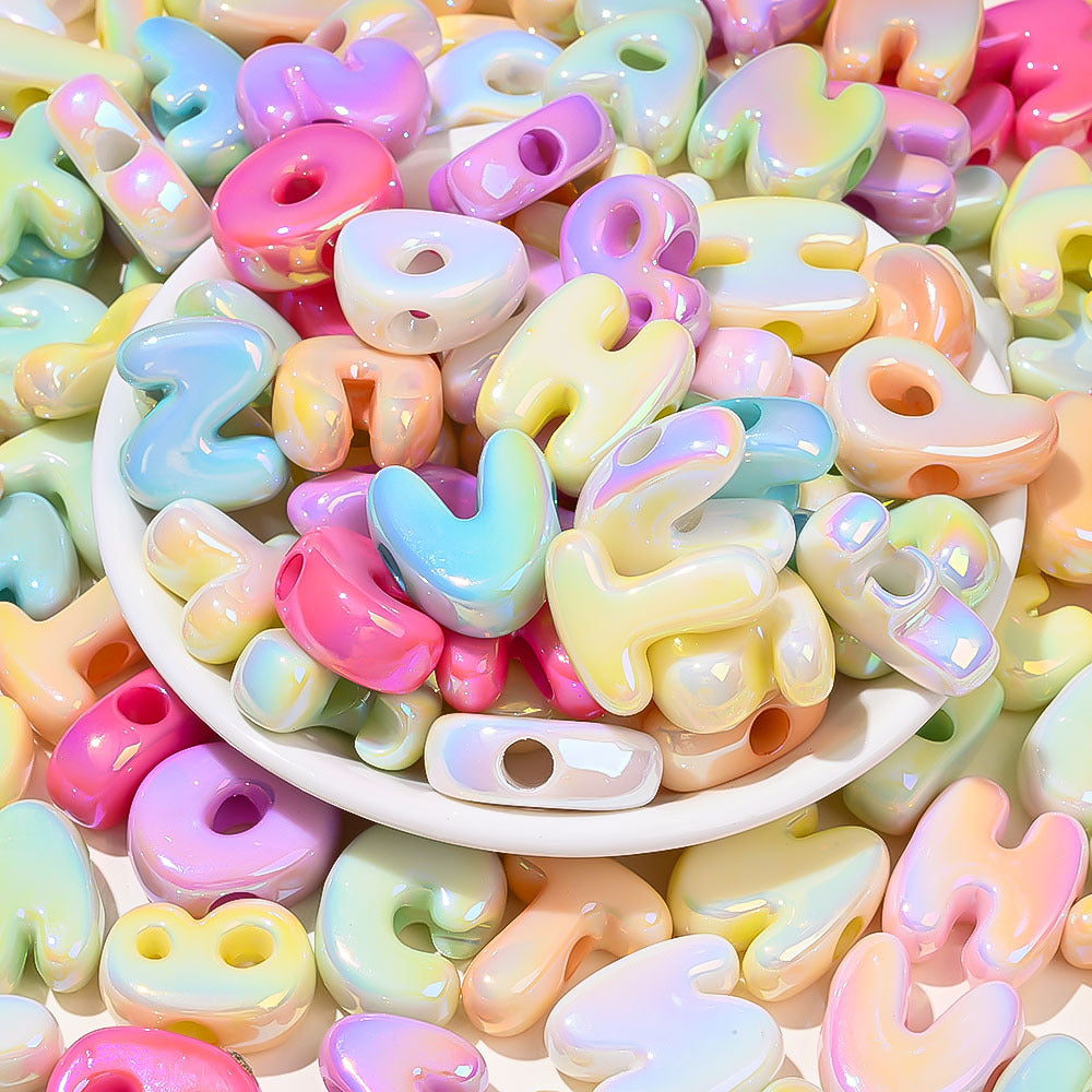 Acrylic Alphabet Letter Beads