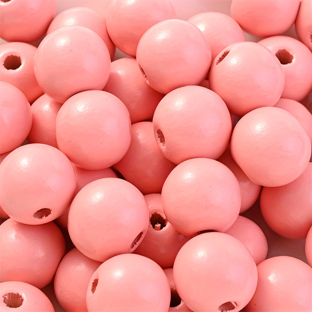 Marine-Themed Wooden Beads
