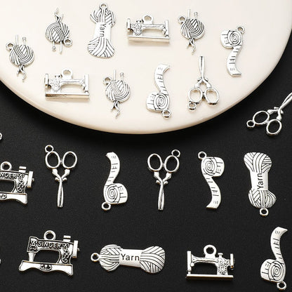 11-30 mm Alloy Pendant Sewing Charms