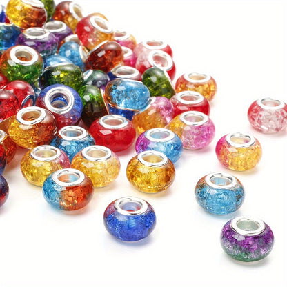 Large Hole Resin Spacer Beads