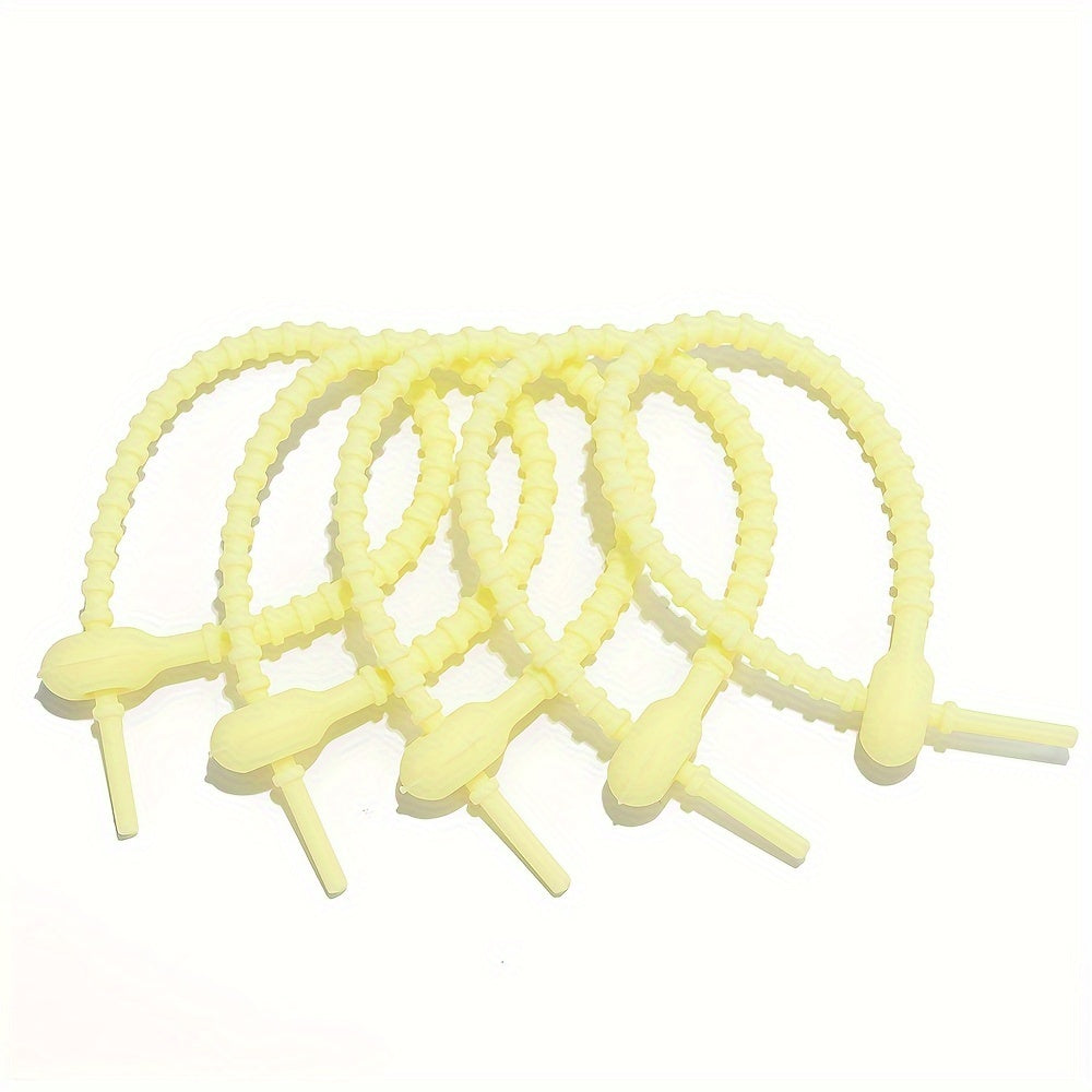 Oval Silicone Cable Ties